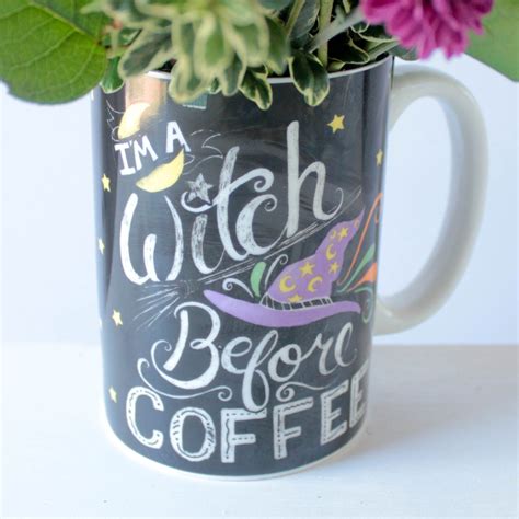 Witch Up Your Morning Brew with a Plan Witchy Coffee Cup